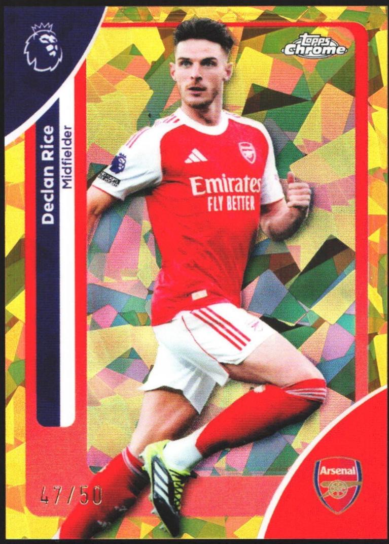Declan Rice [Gold Logofractor] #14