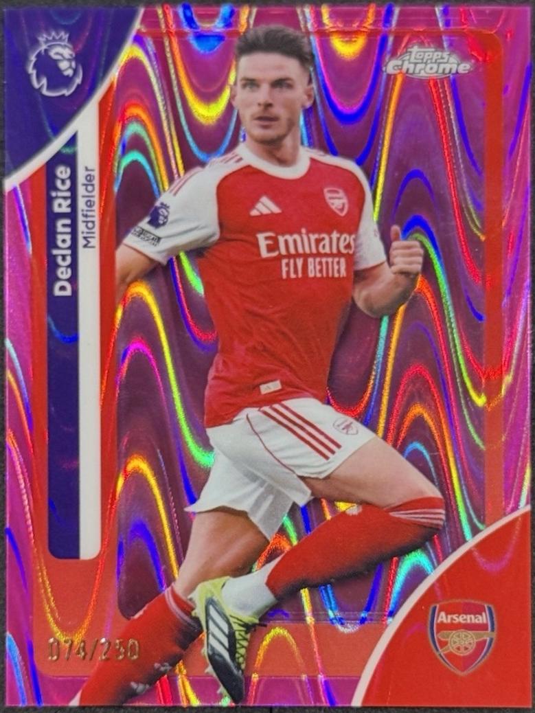 Declan Rice [Pink Refractor] #14