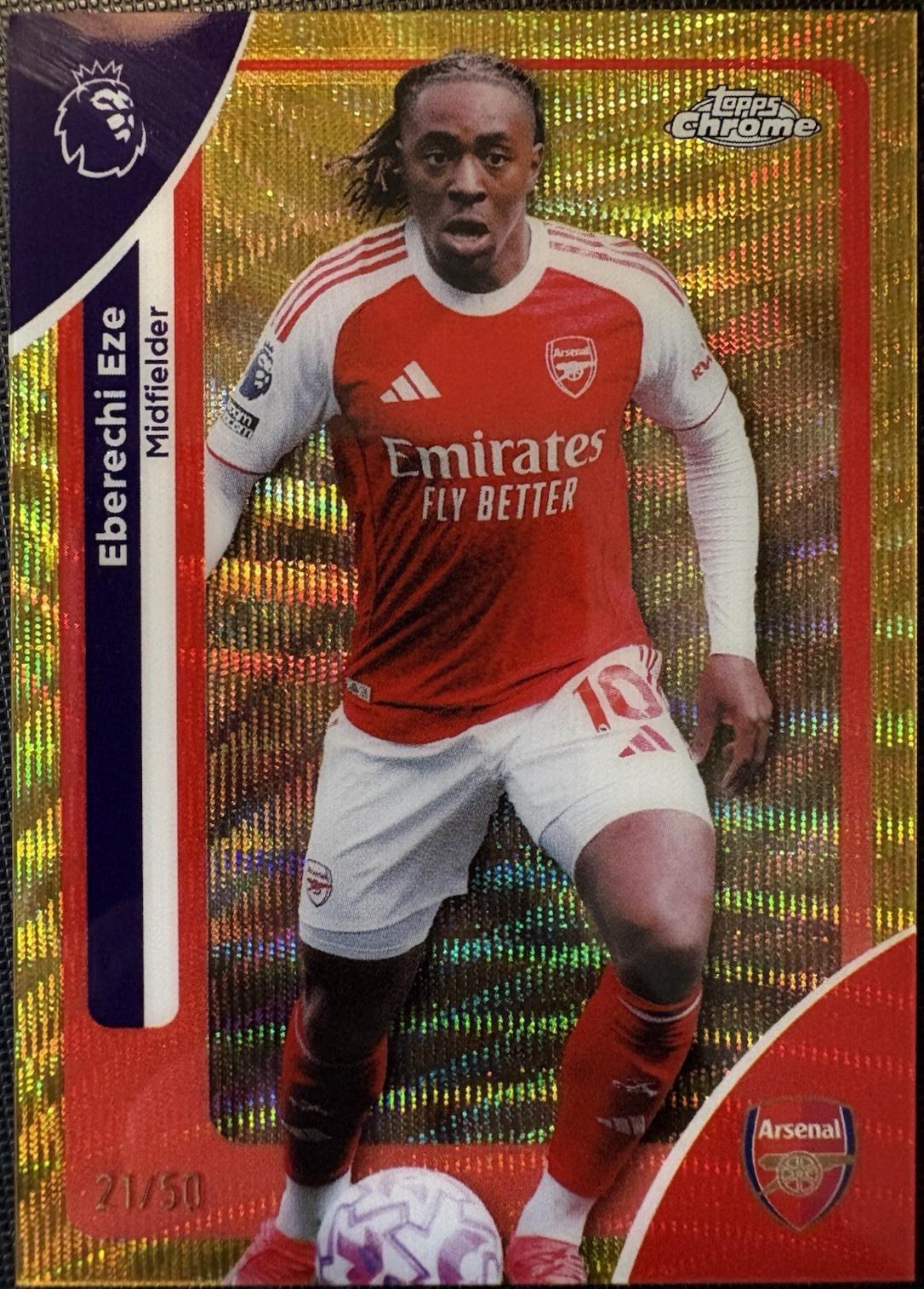 Eberechi Eze [Gold Wave Refractor] #11