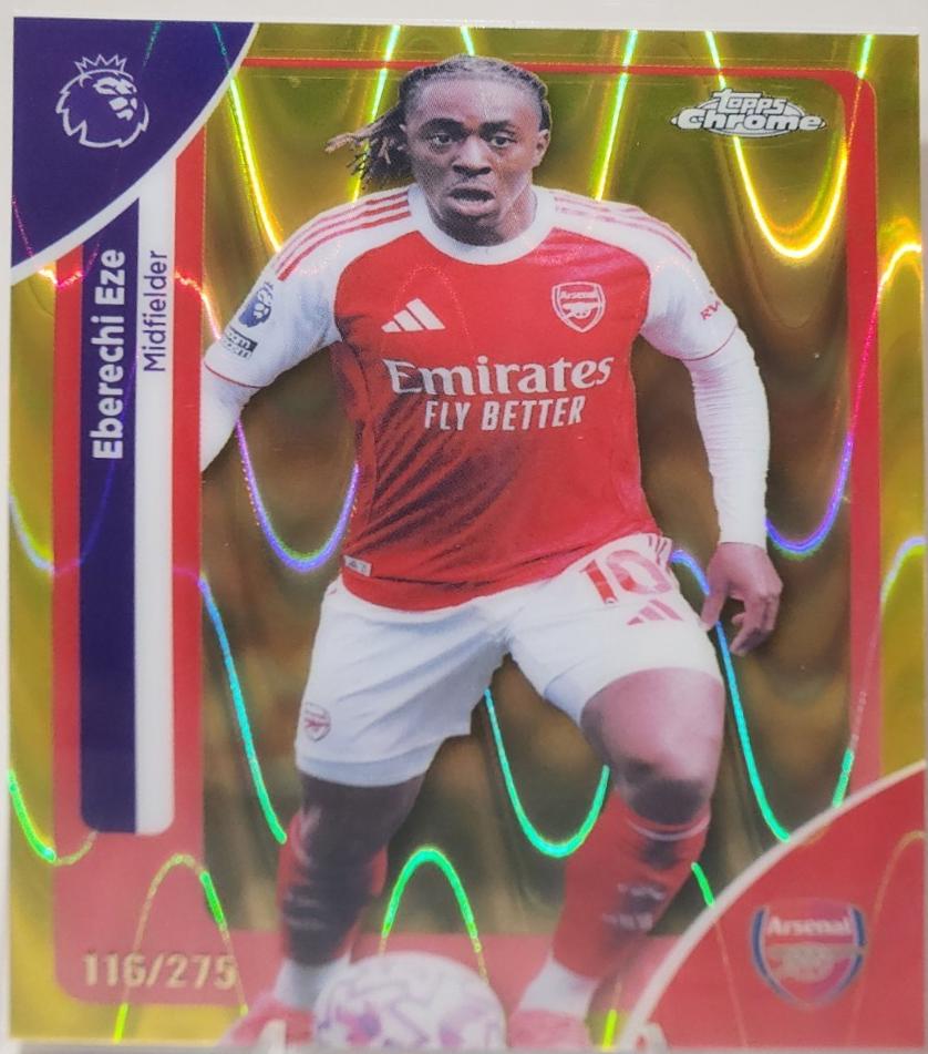 Eberechi Eze [Yellow Refractor] #11