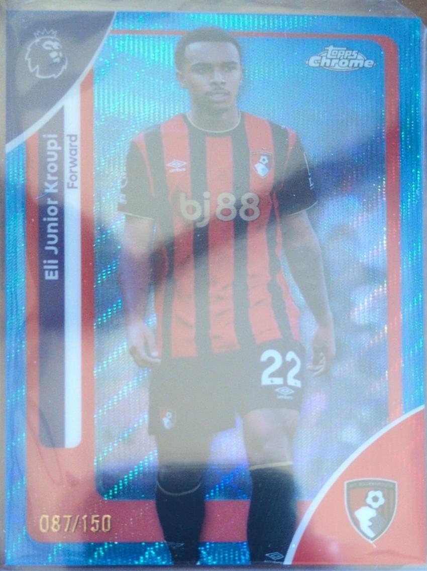 Eli Junior Kroupi [Blue Wave Refractor] #7