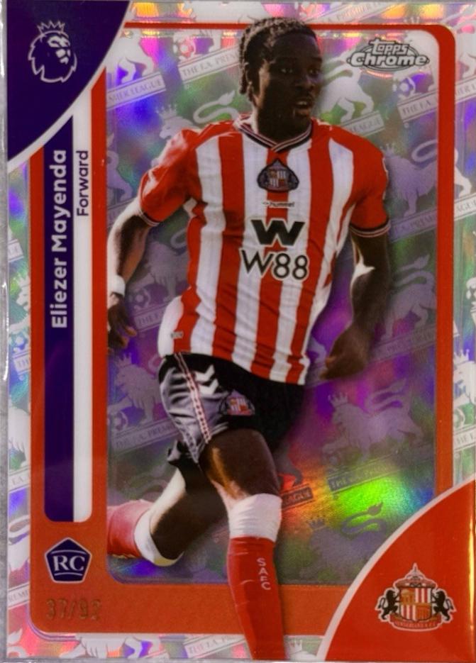 Eliezer Mayenda [Premier League RetroFractor] #162