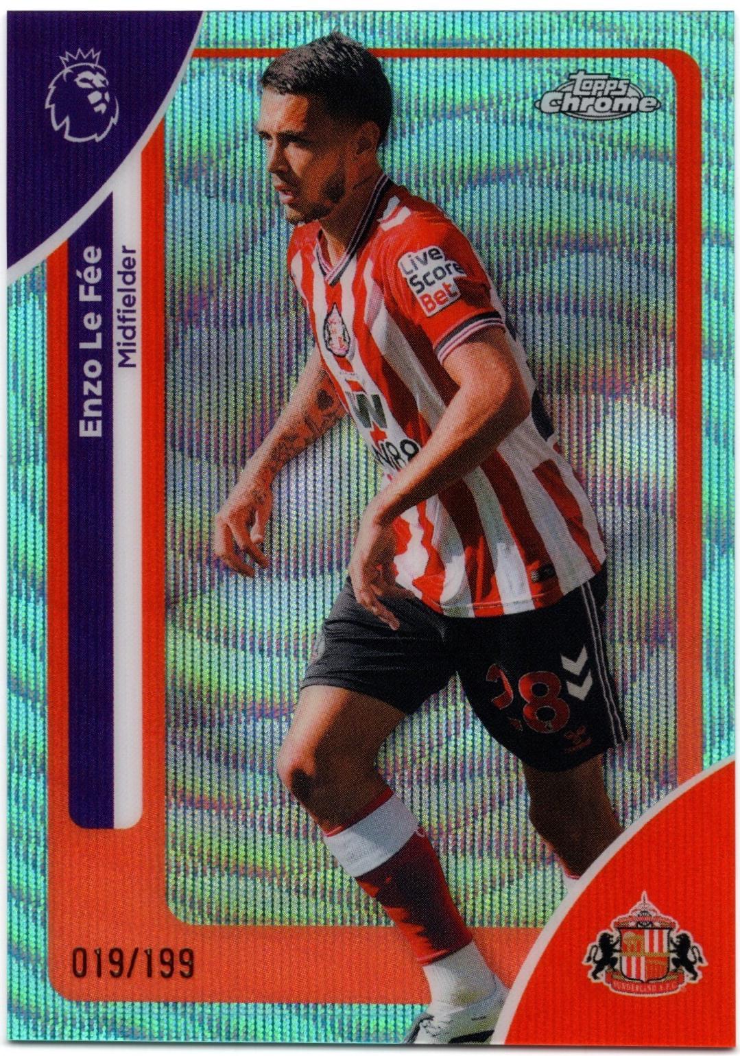 Enzo Le Fee [Aqua Wave Refractor] #167