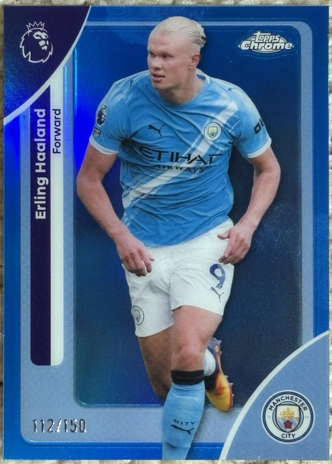Erling Haaland [Blue Refractor] #125