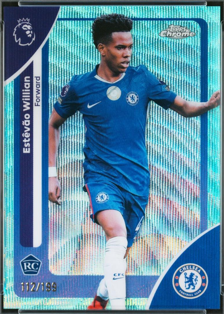 Estevao Willian [Aqua Wave Refractor] #68