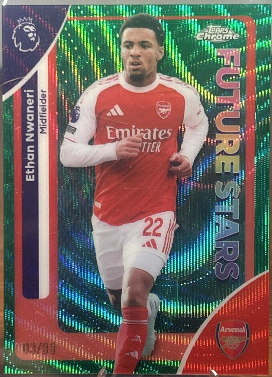 Ethan Nwaneri [Green Wave Refractor] #19