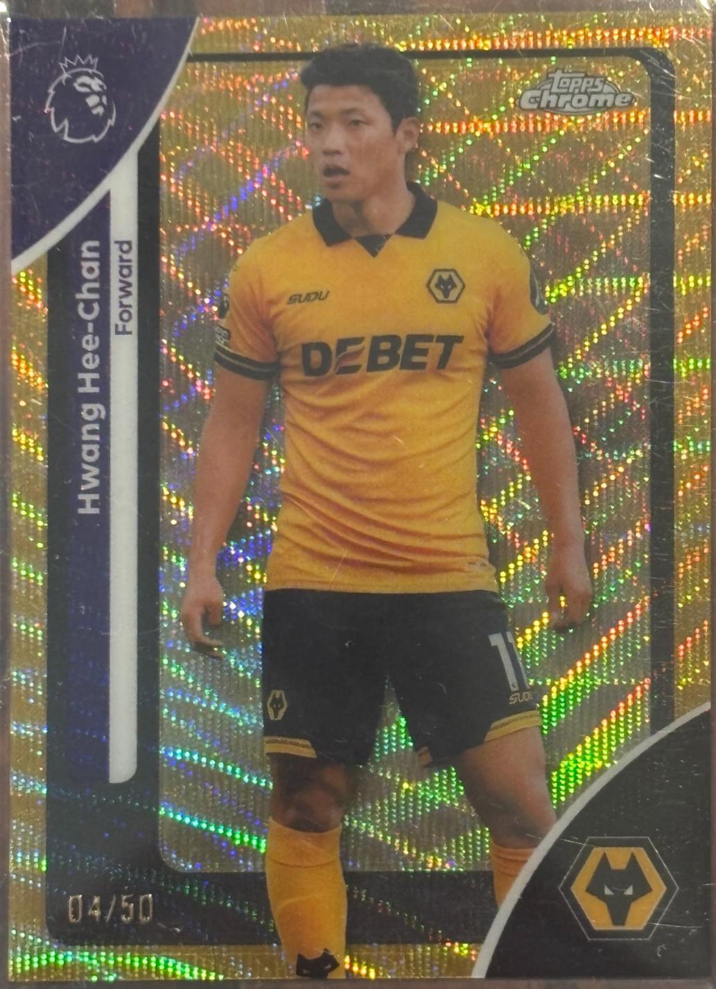 Hwang Hee-Chan [Gold Wave Refractor] #196
