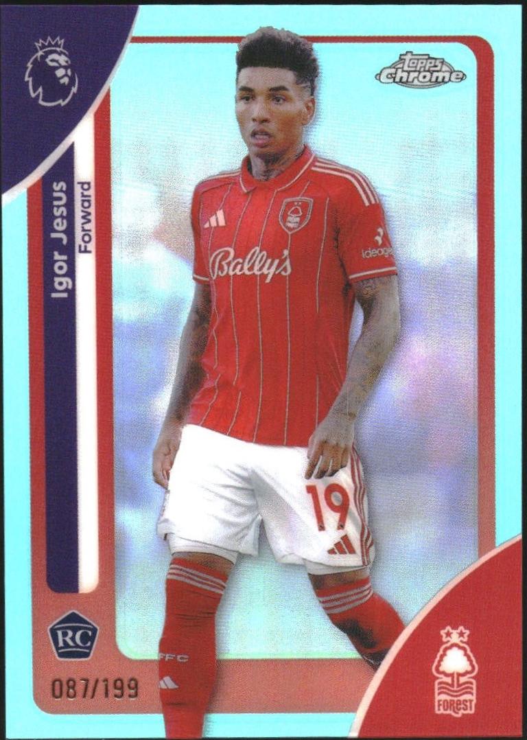 Igor Jesus [Aqua Refractor] #151