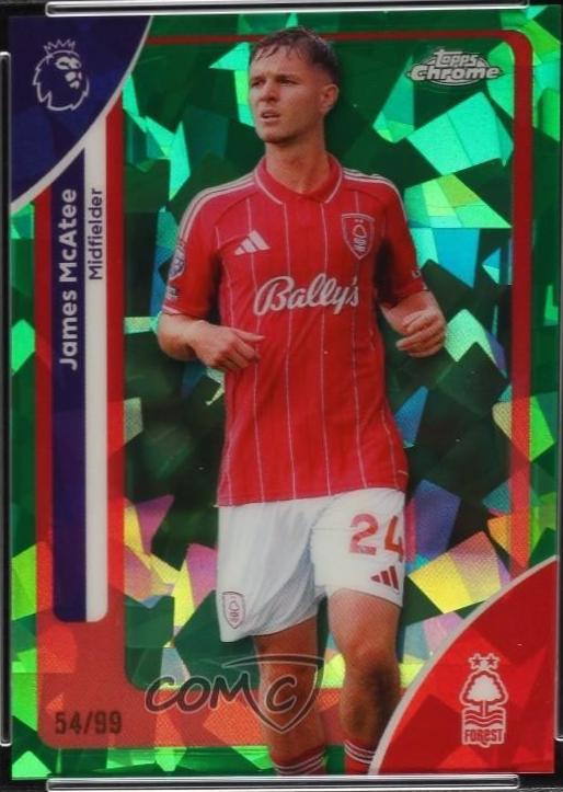 James McAtee [Green Refractor] #156