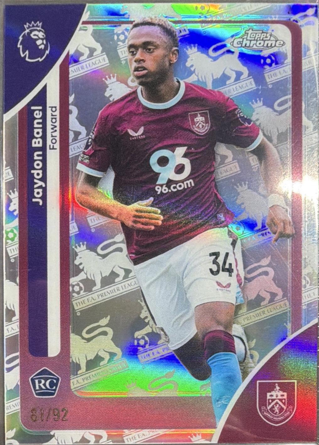 Jaydon Banel [Premier League RetroFractor] #55
