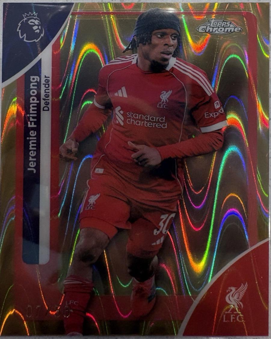 Jeremie Frimpong [Gold Refractor] #114