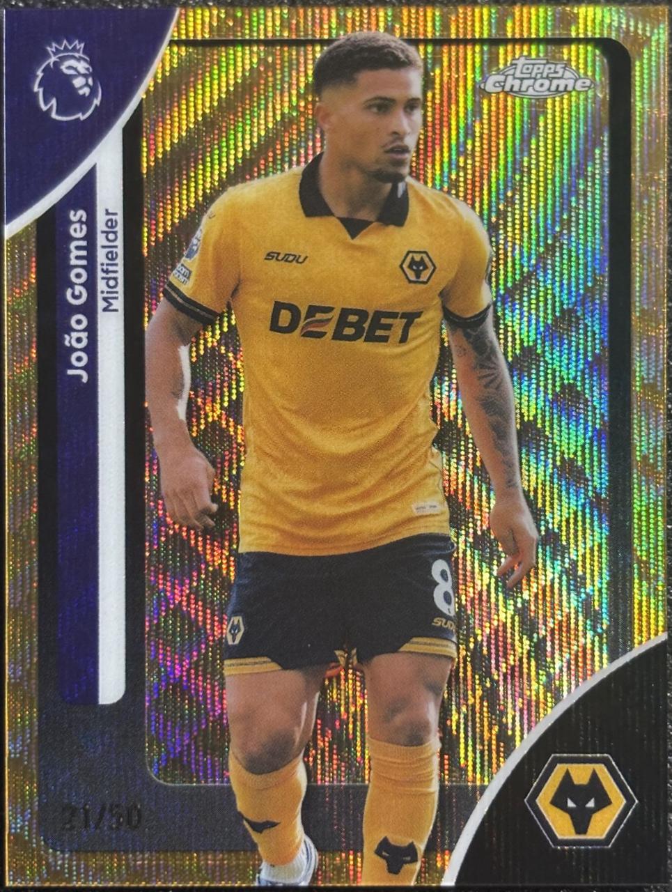 Joao Gomes [Gold Wave Refractor] #194