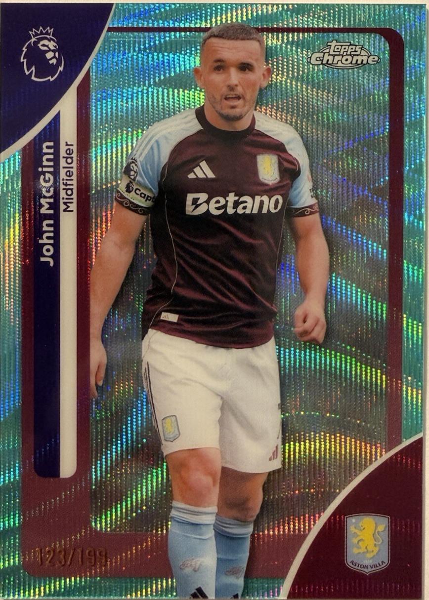 John McGinn [Aqua Refractor] #26