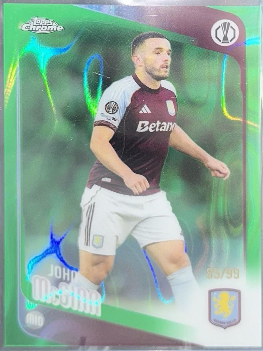 John McGinn [Green Refractor] #26