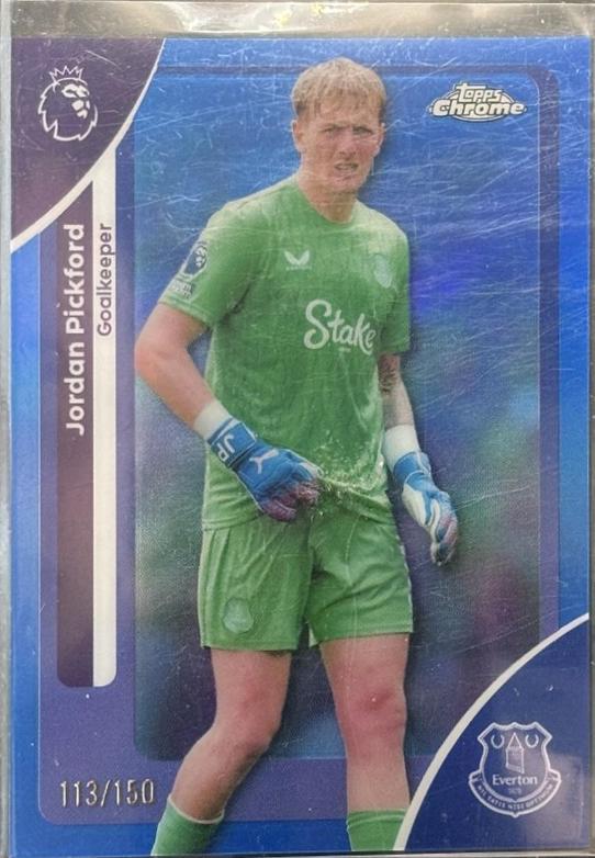 Jordan Pickford [Blue Refractor] #84