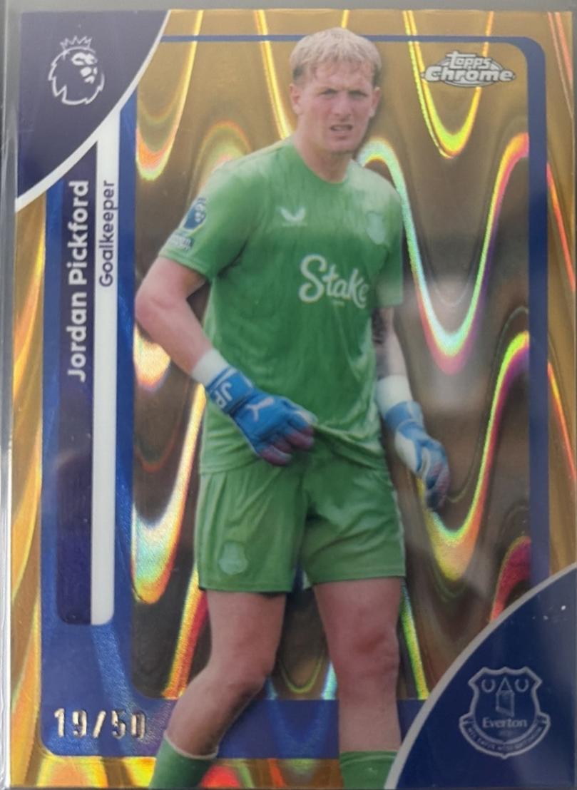 Jordan Pickford [Gold Logofractor] #84