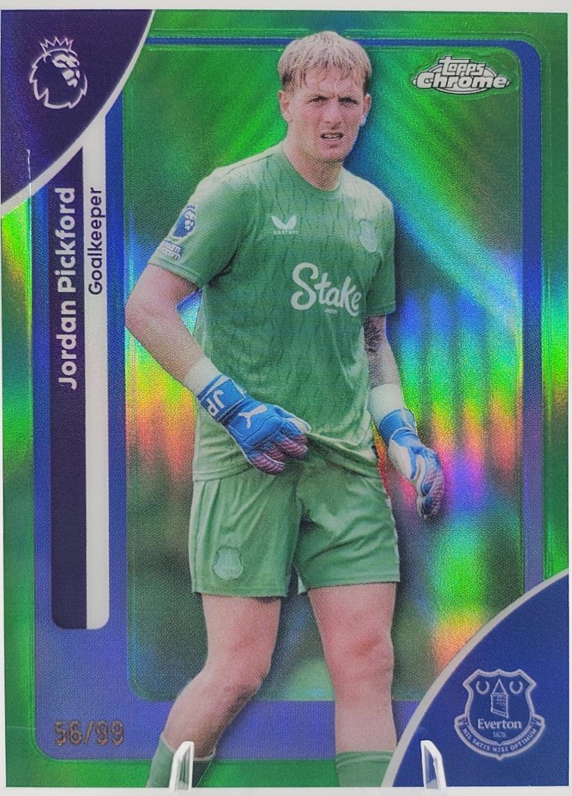 Jordan Pickford [Green Refractor] #84