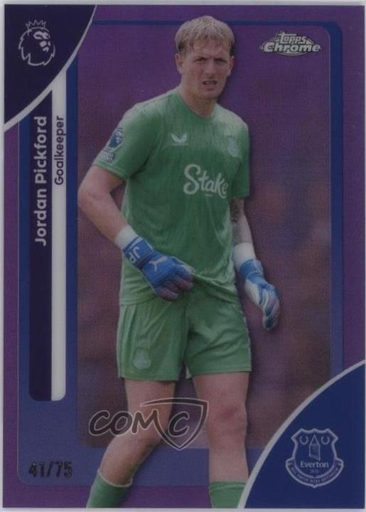 Jordan Pickford [Purple Refractor] #84