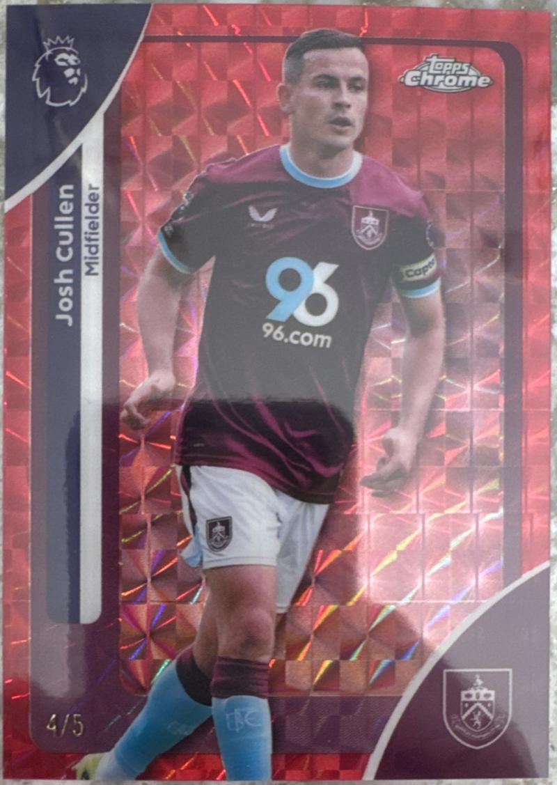 Josh Cullen [Red Geometric Refractor] #56