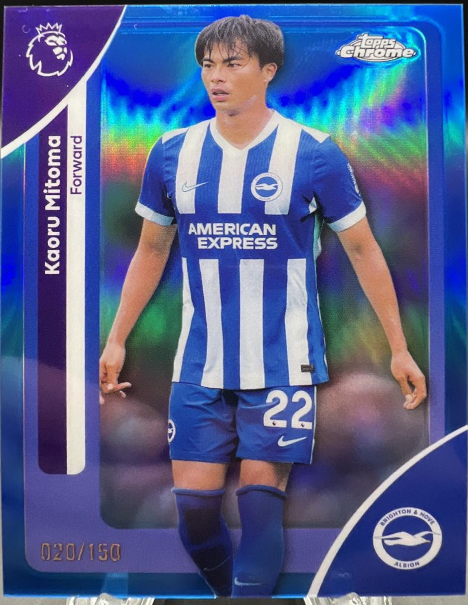 Kaoru Mitoma [Blue Refractor] #45