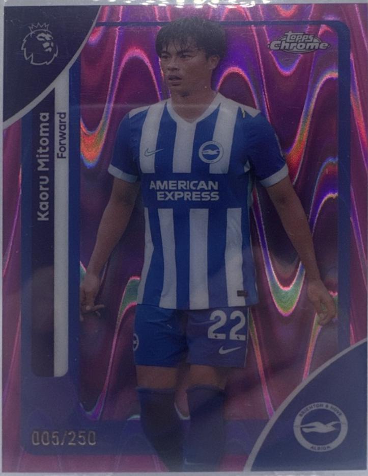 Kaoru Mitoma [Pink RayWave Refractor] #45
