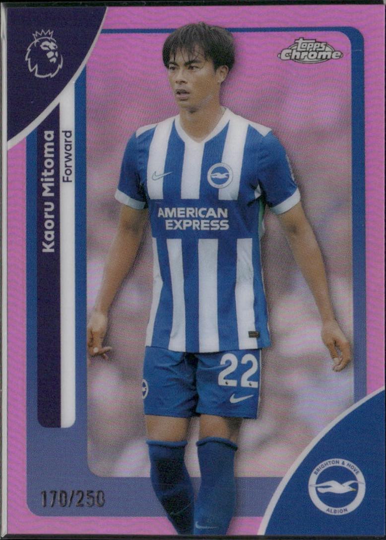 Kaoru Mitoma [Pink Refractor] #45