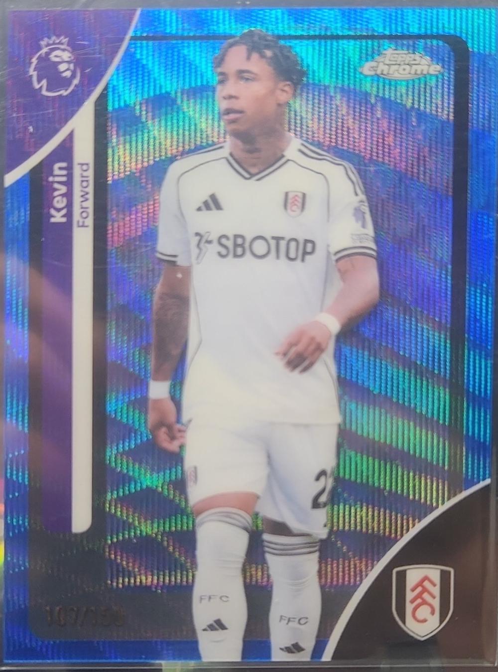 Kevin [Blue Wave Refractor] #99