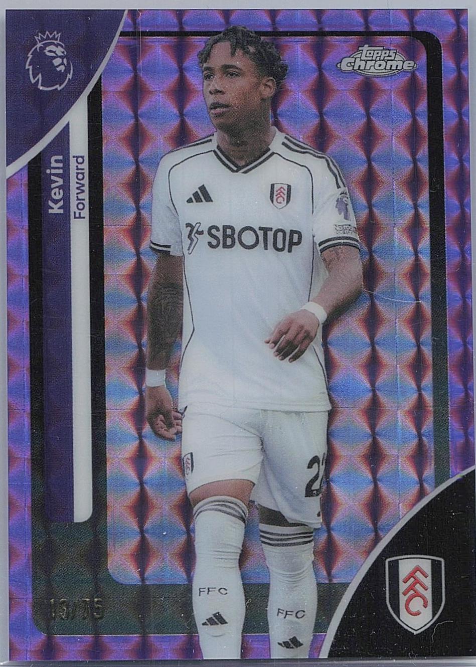 Kevin [Purple Geometric Refractor] #99