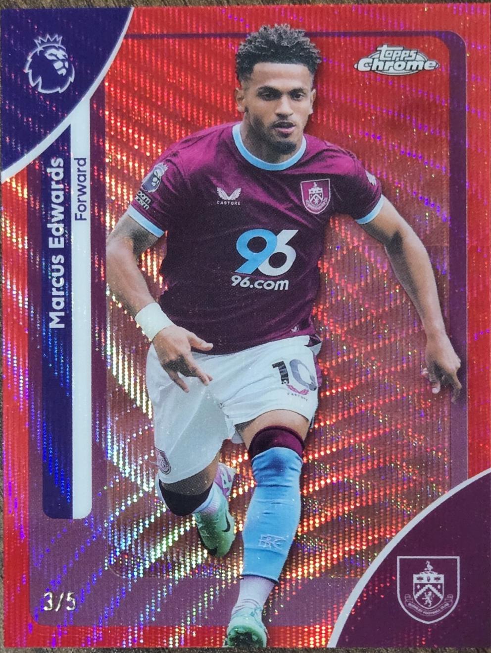 Marcus Edwards [Red Wave Refractor] #52