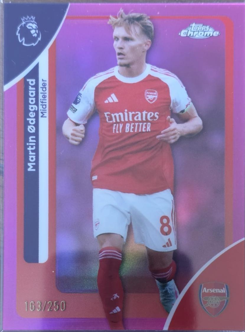 Martin Odegaard [Pink Refractor] #12