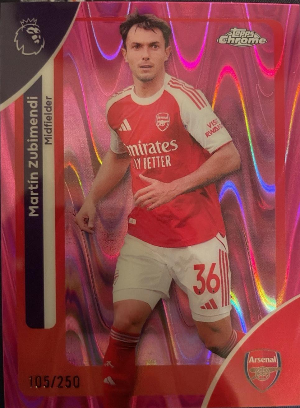 Martin Zubimendi [Pink RayWave Refractor] #18