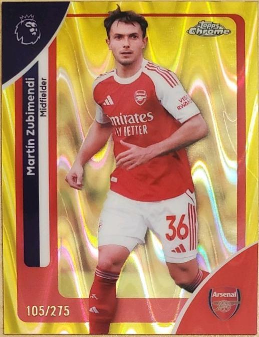 Martin Zubimendi [Yellow Refractor] #18