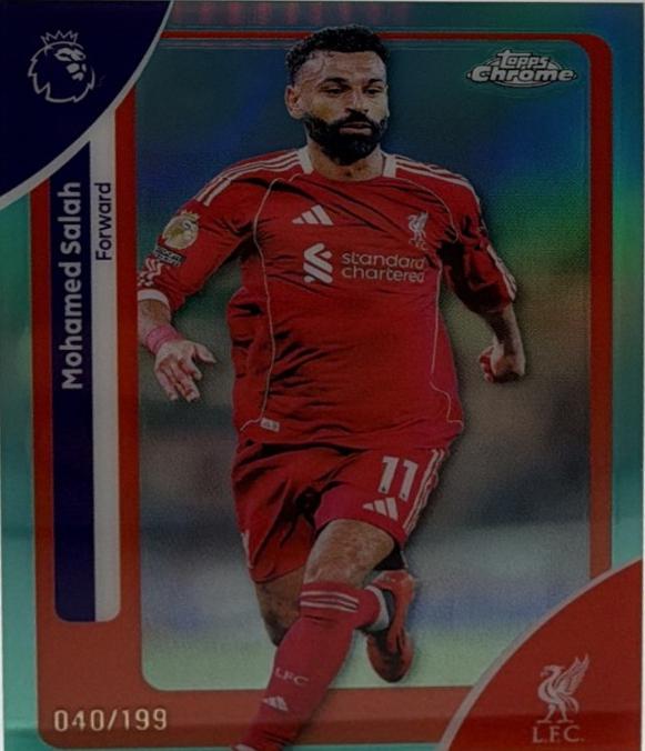 Mohamed Salah [Aqua Refractor] #118