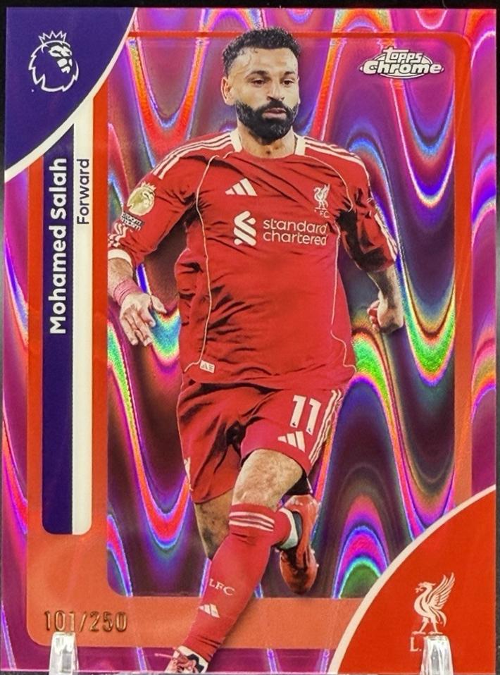 Mohamed Salah [Pink RayWave Refractor] #118