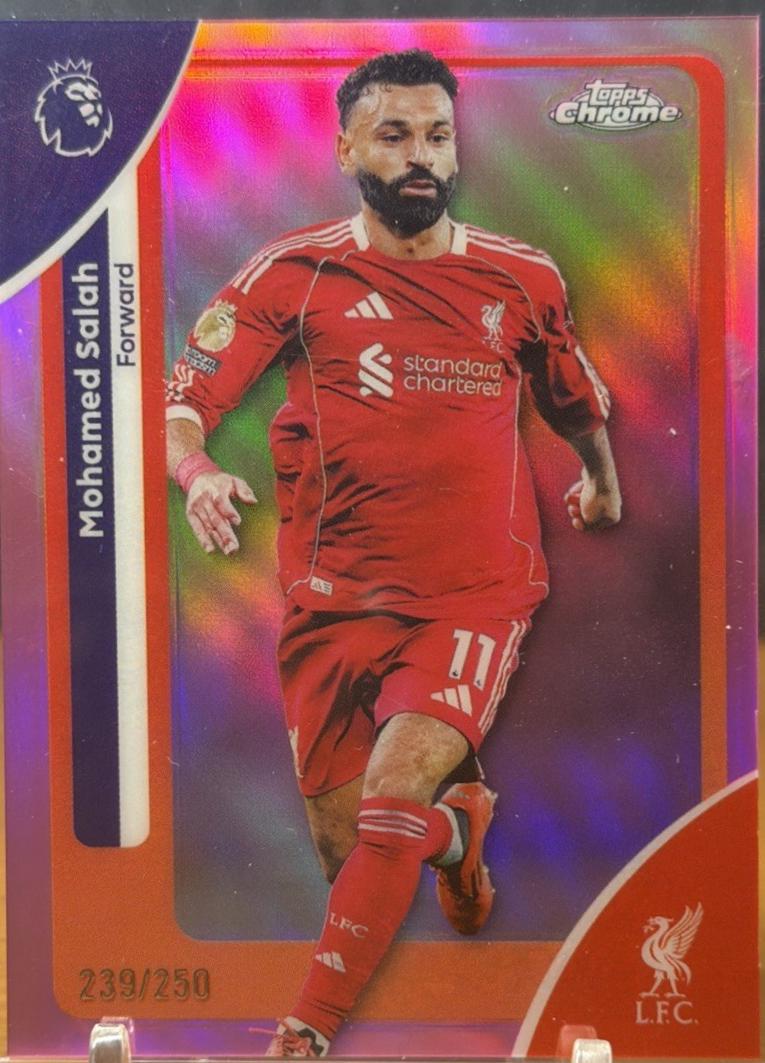 Mohamed Salah [Pink Refractor] #118