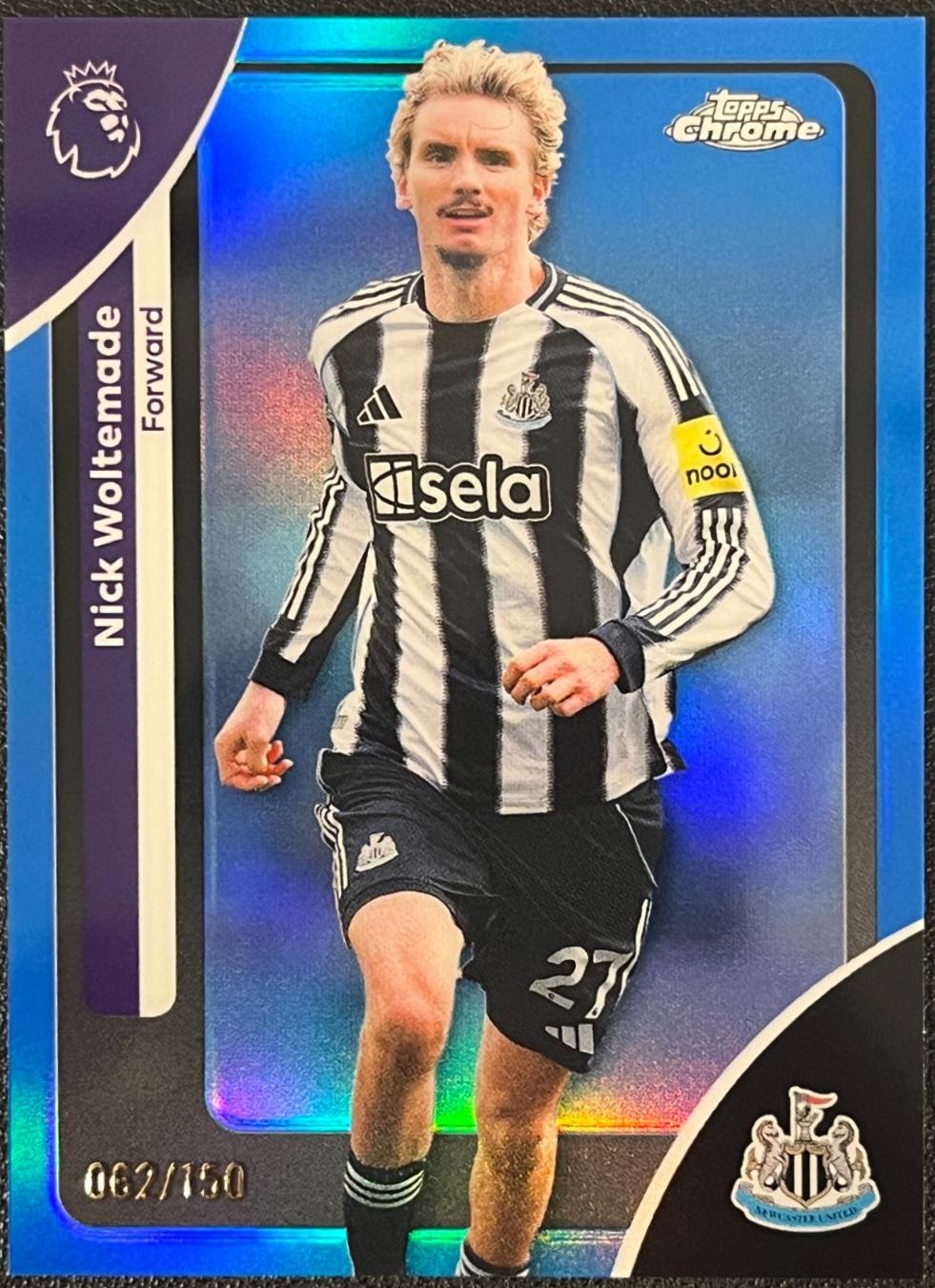 Nick Woltemade [Blue Refractor] #145
