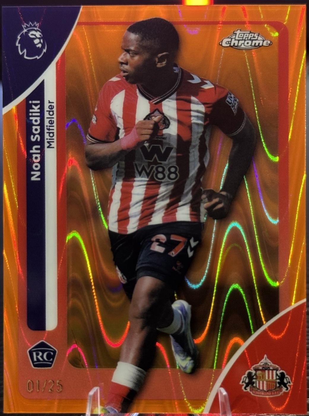Noah Sadiki [Orange RayWave Refractor] #161