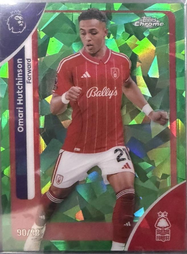 Omari Hutchinson [Green Refractor] #160