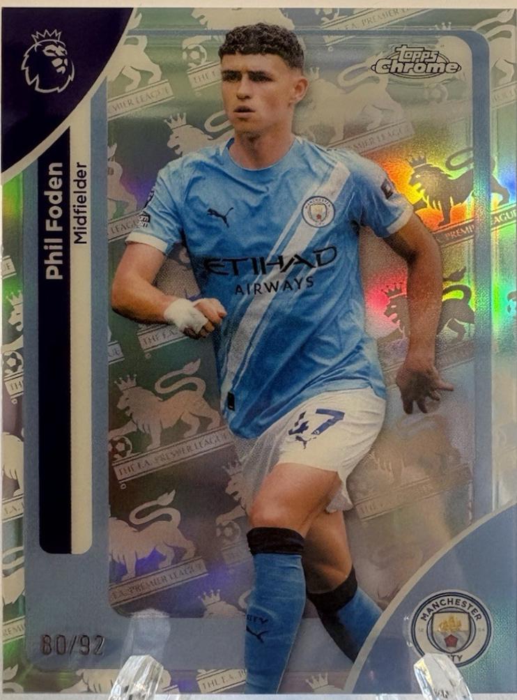 Phil Foden [Premier League RetroFractor] #124