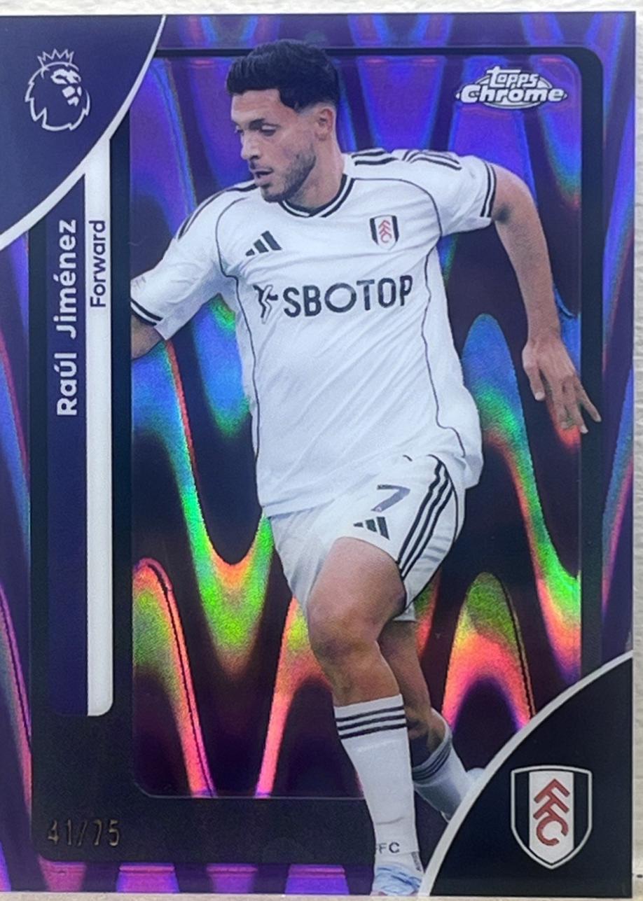 Raul Jimenez [Purple RayWave Refractor] #93