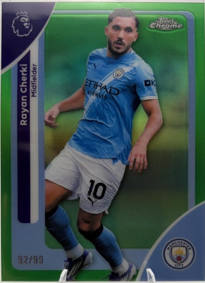 Rayan Cherki [Green Refractor] #126