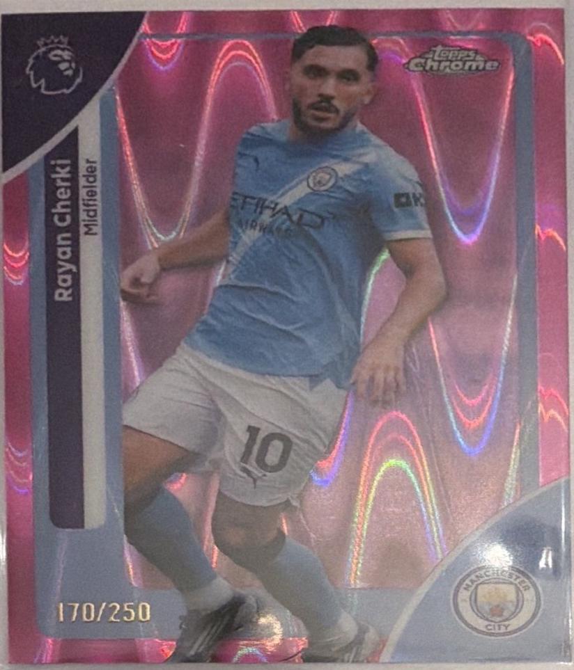 Rayan Cherki [Pink RayWave Refractor] #126