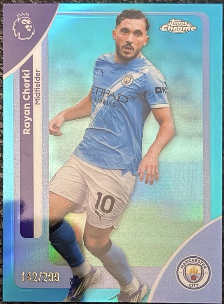 Rayan Cherki [Teal Refractor] #126
