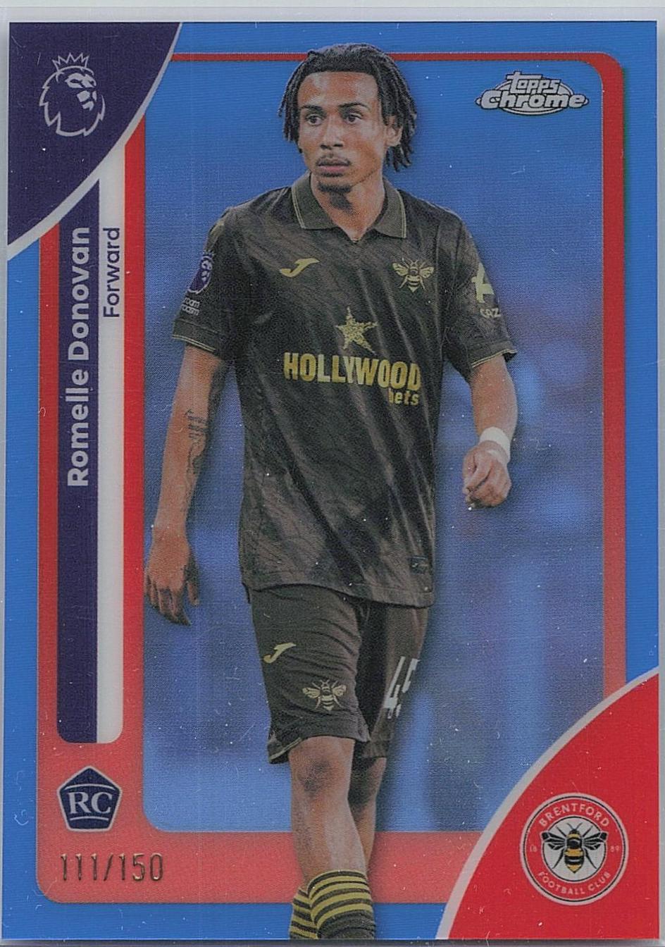 Romelle Donovan [Blue Refractor] #37