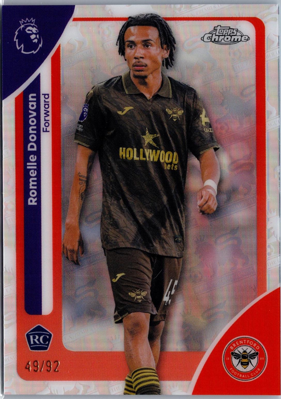 Romelle Donovan [Premier League RetroFractor] #37