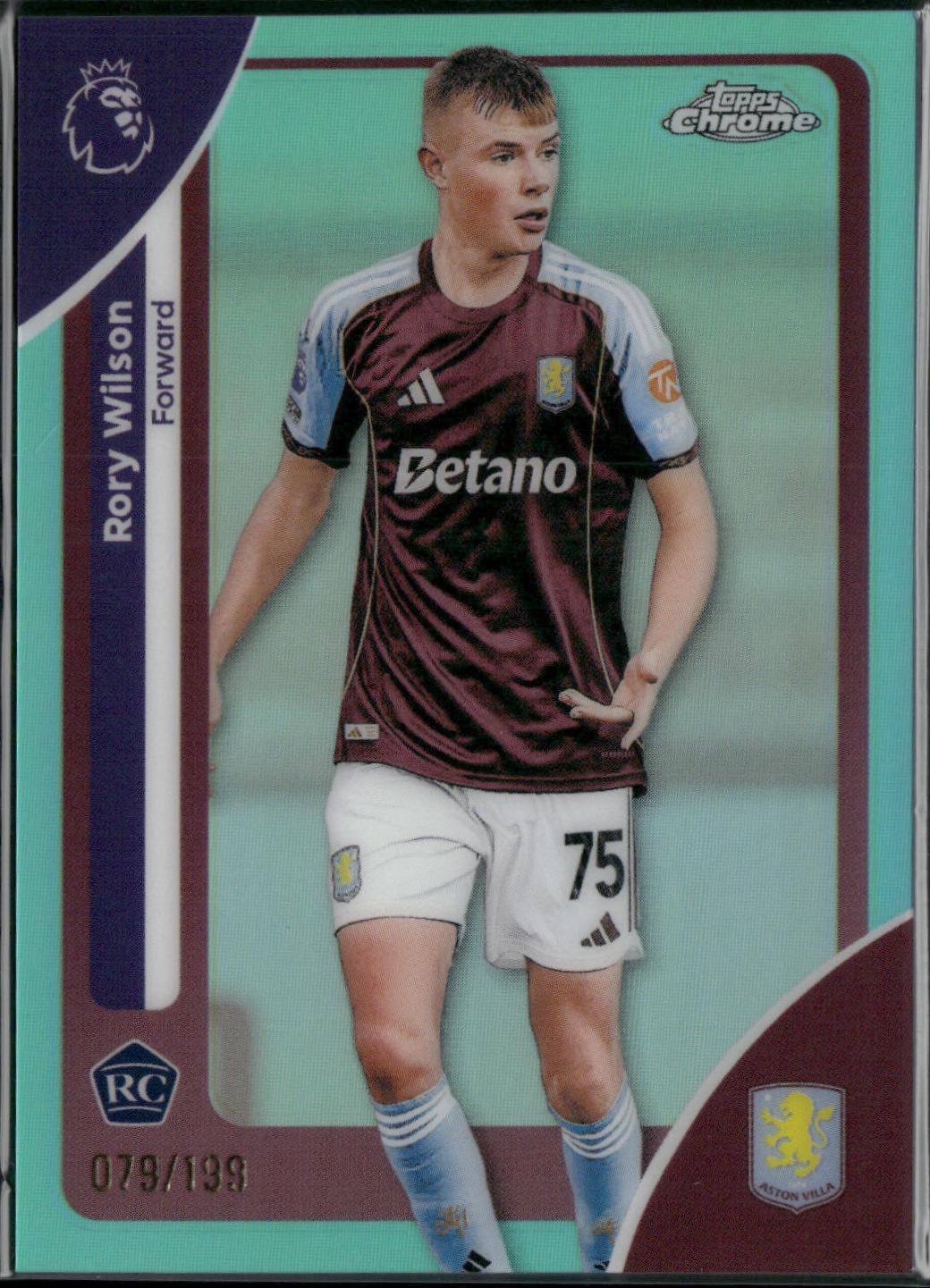 Rory Wilson [Aqua Refractor] #27