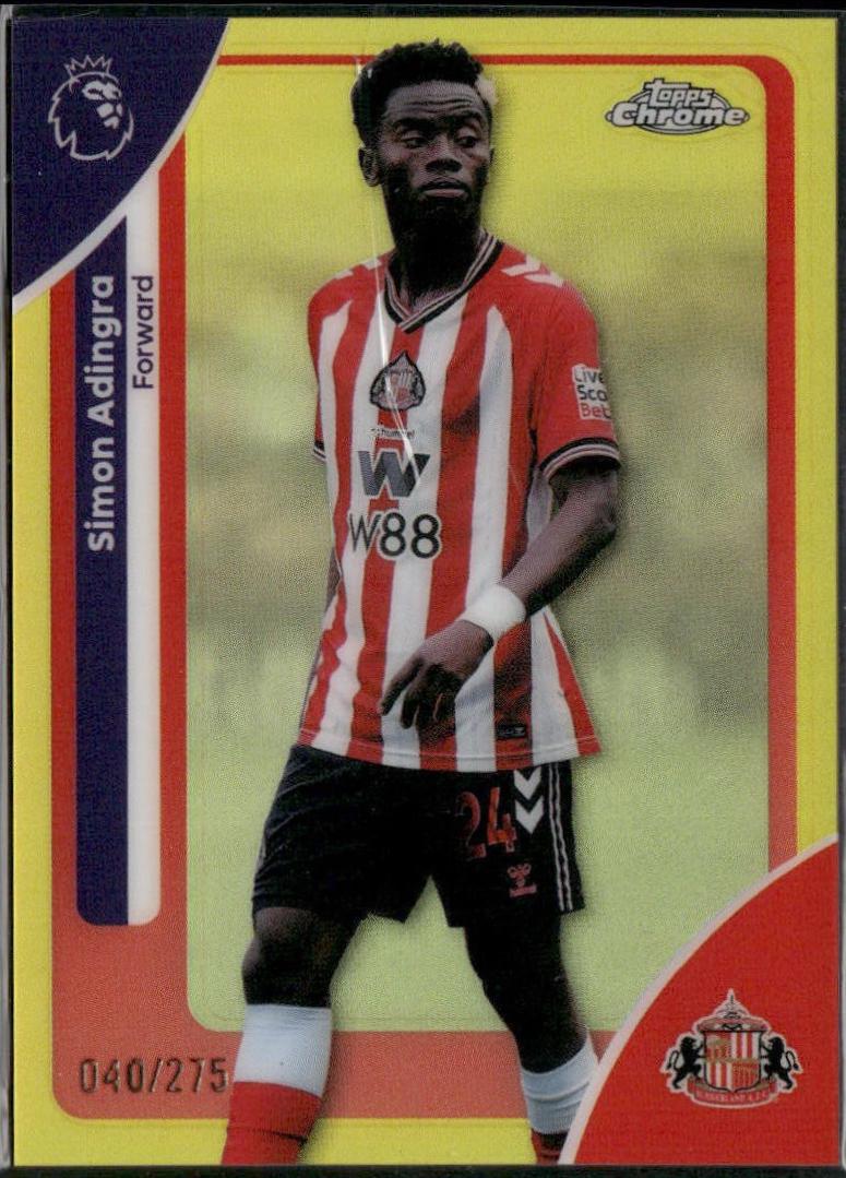 Simon Adingra [Yellow Refractor] #168