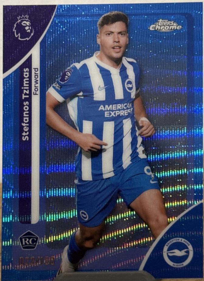 Stefanos Tzimas [Blue Wave Refractor] #42