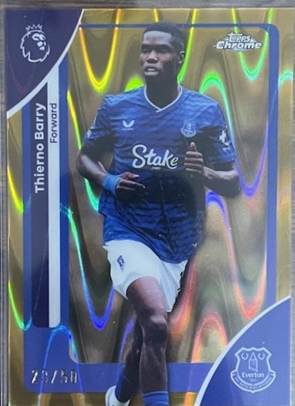 Thierno Barry [Gold RayWave Refractor] #89