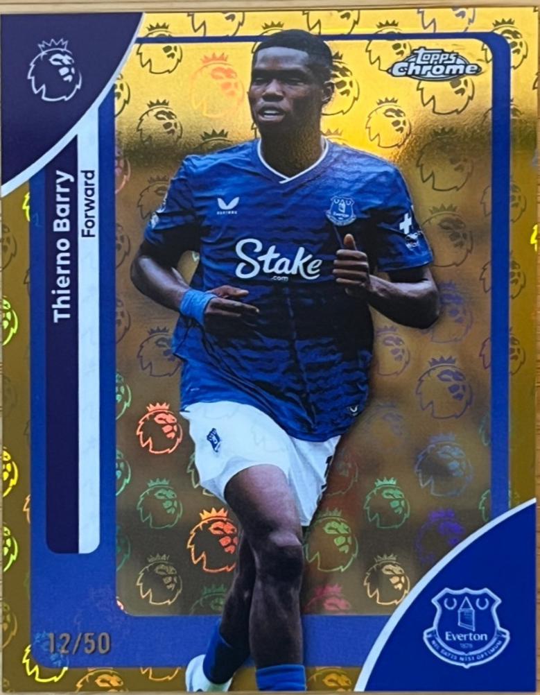 Thierno Barry [Gold Refractor] #89